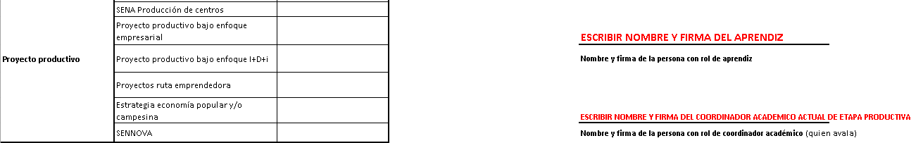 Firma del aprendiz